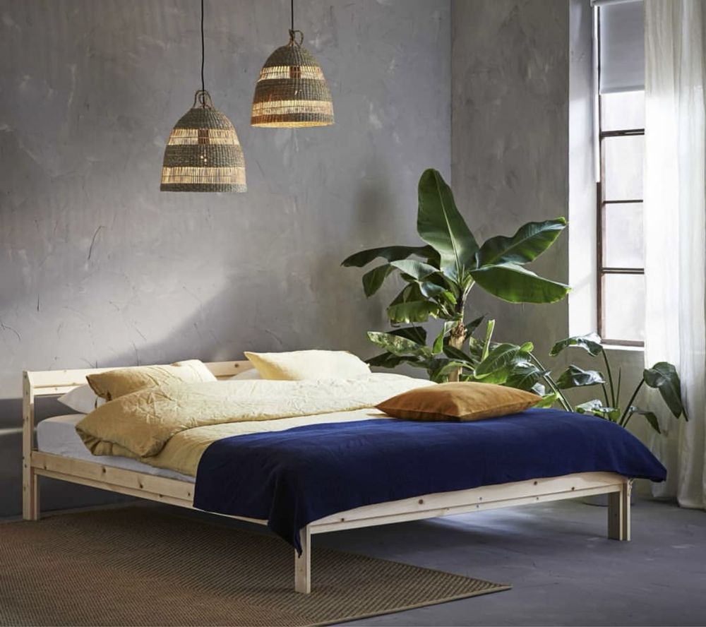 Кровать Икеа Ikea дерево двухспальная