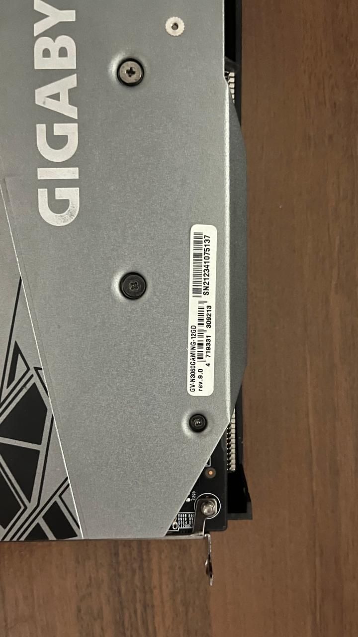 Gigabyte RTX 3060 Gaming