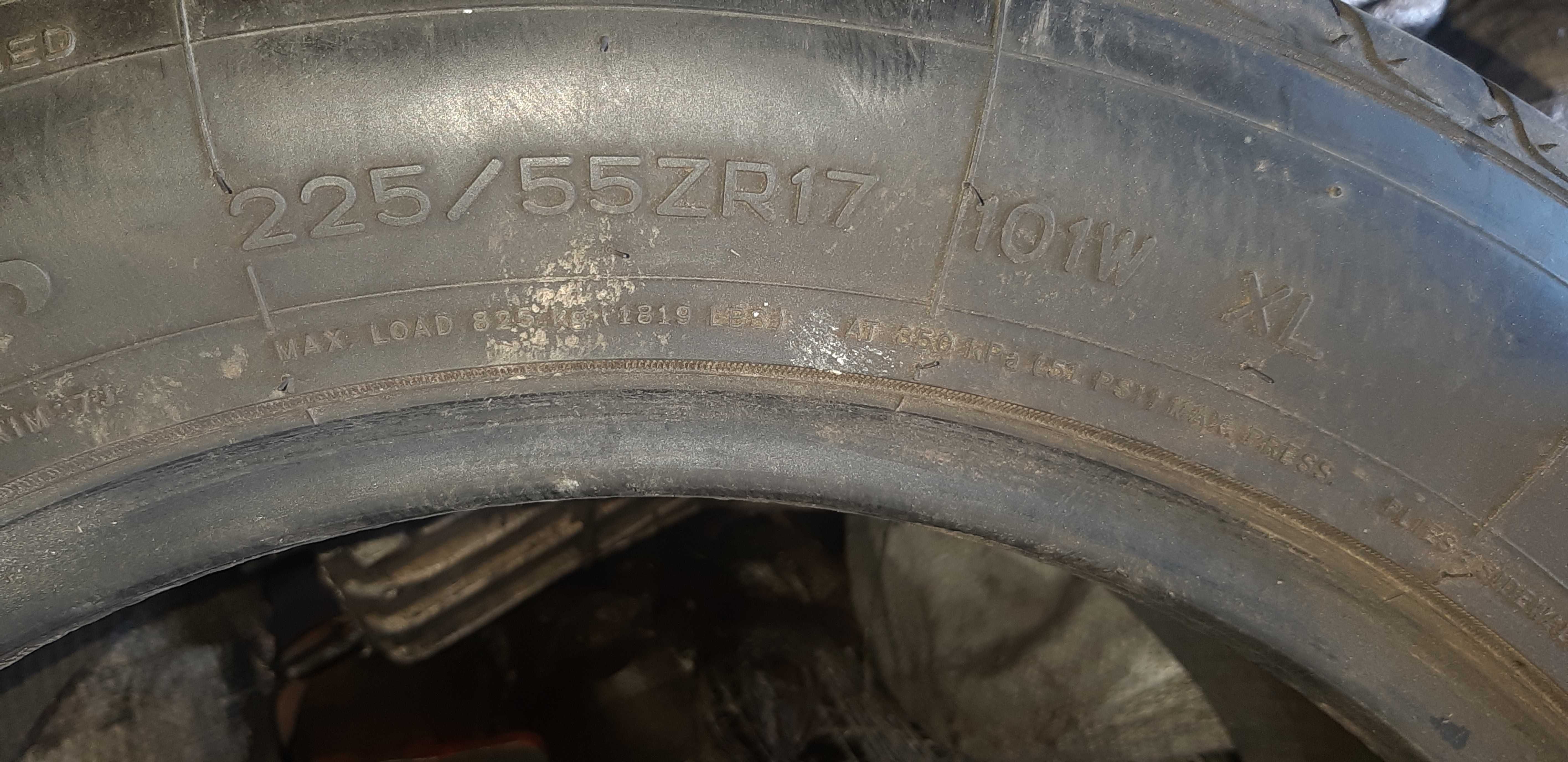 Шины летние 225   55   17