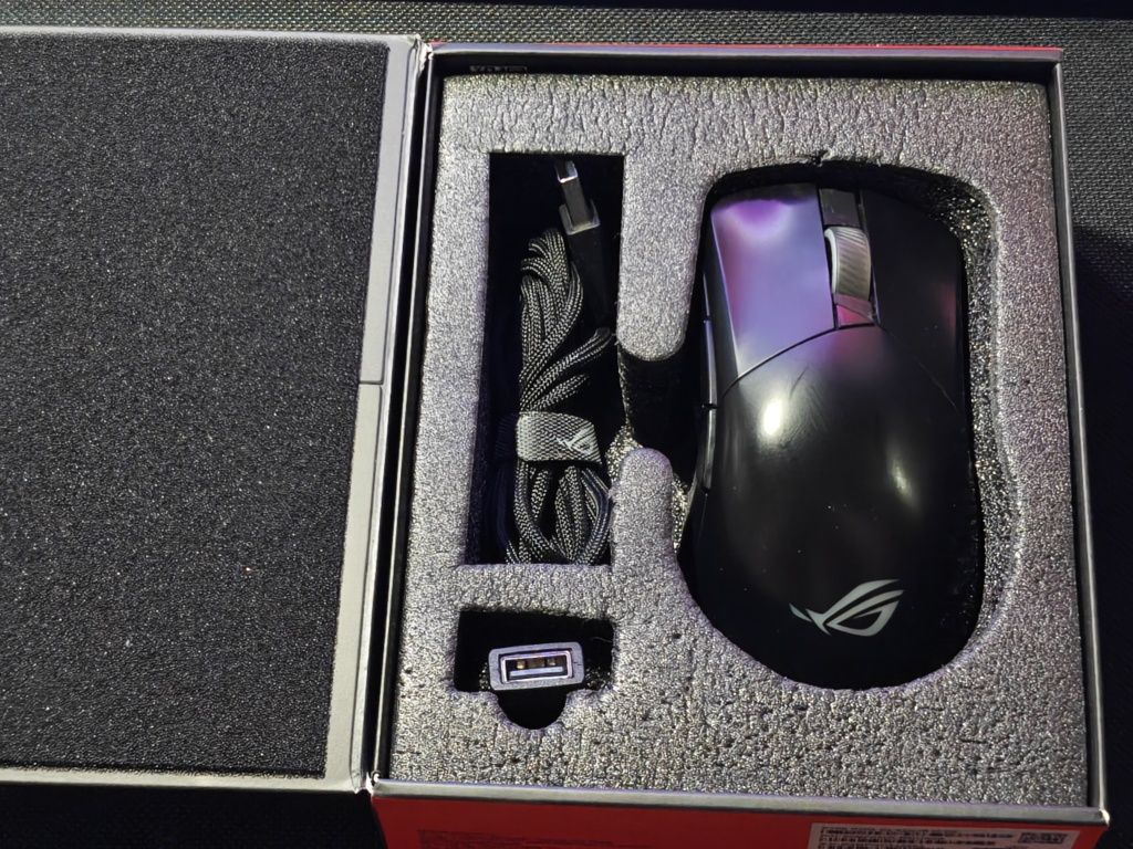 Игровая мышь ASUS ROG Gladius III Wireless, Black, USB (б/у)