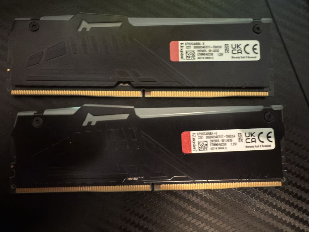 Оперативная память Ddr5 16gb(8gb x2) Kingston Fury Beast