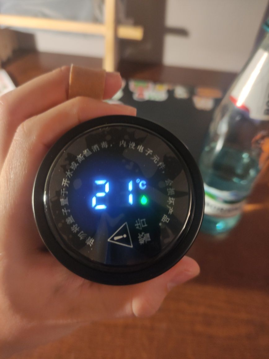 Термокружка с LED дисплеем
