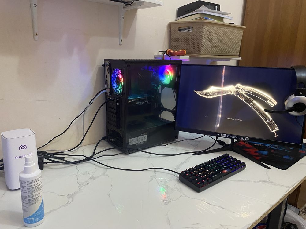 Продается Мощный Игровой Компьютер ПК SSD 240 Gb AMD RADEON HDD 1 Tb