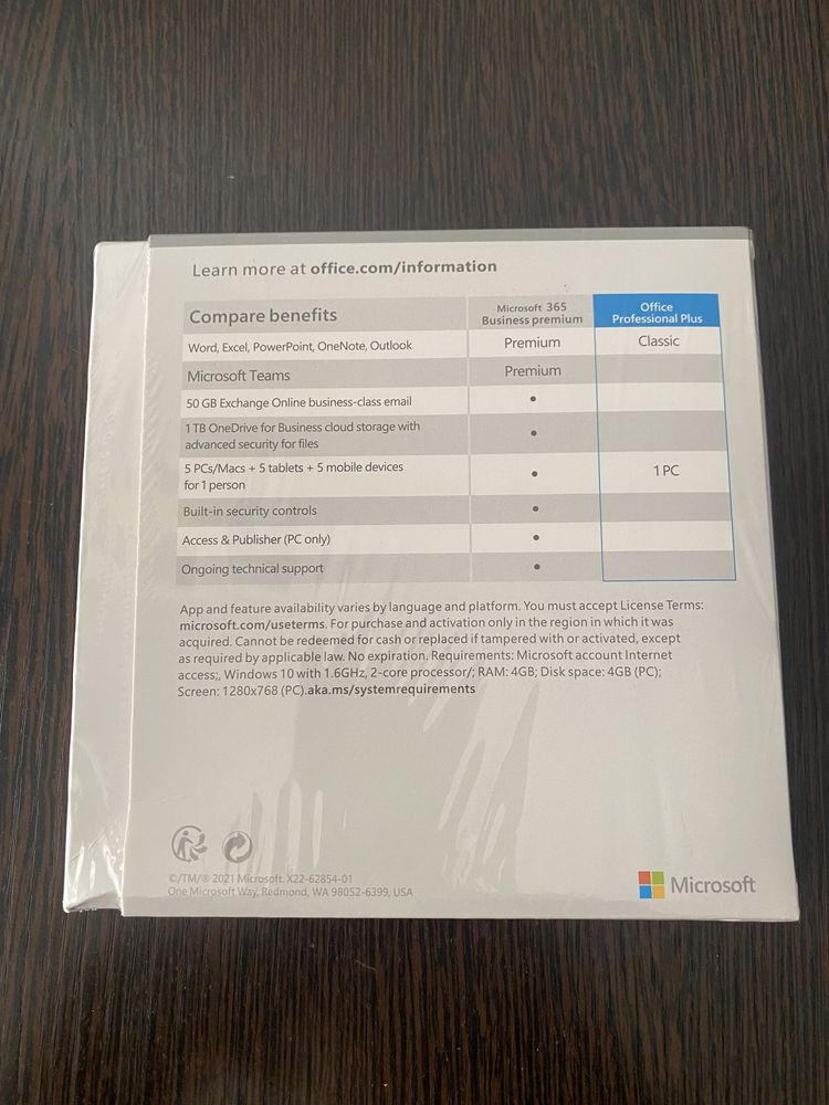 Microsoft office professional plus 2021