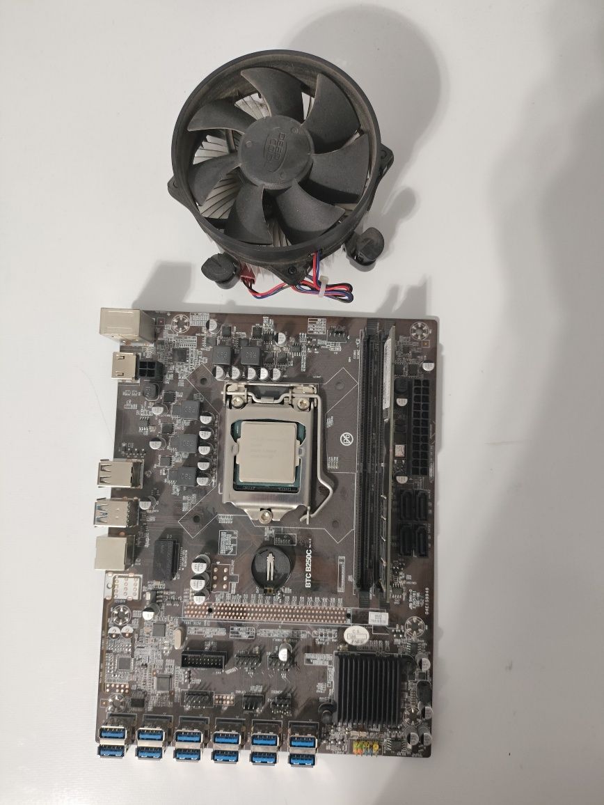 Материнская плата BTC B250-C , Intel G4400