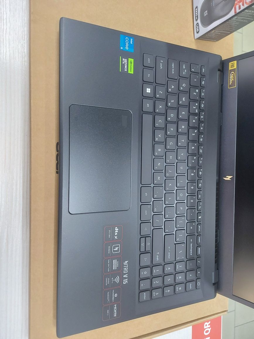 Новые Acer Nitro V15 (Core i5-13420H, RTX 3050 6 gb)