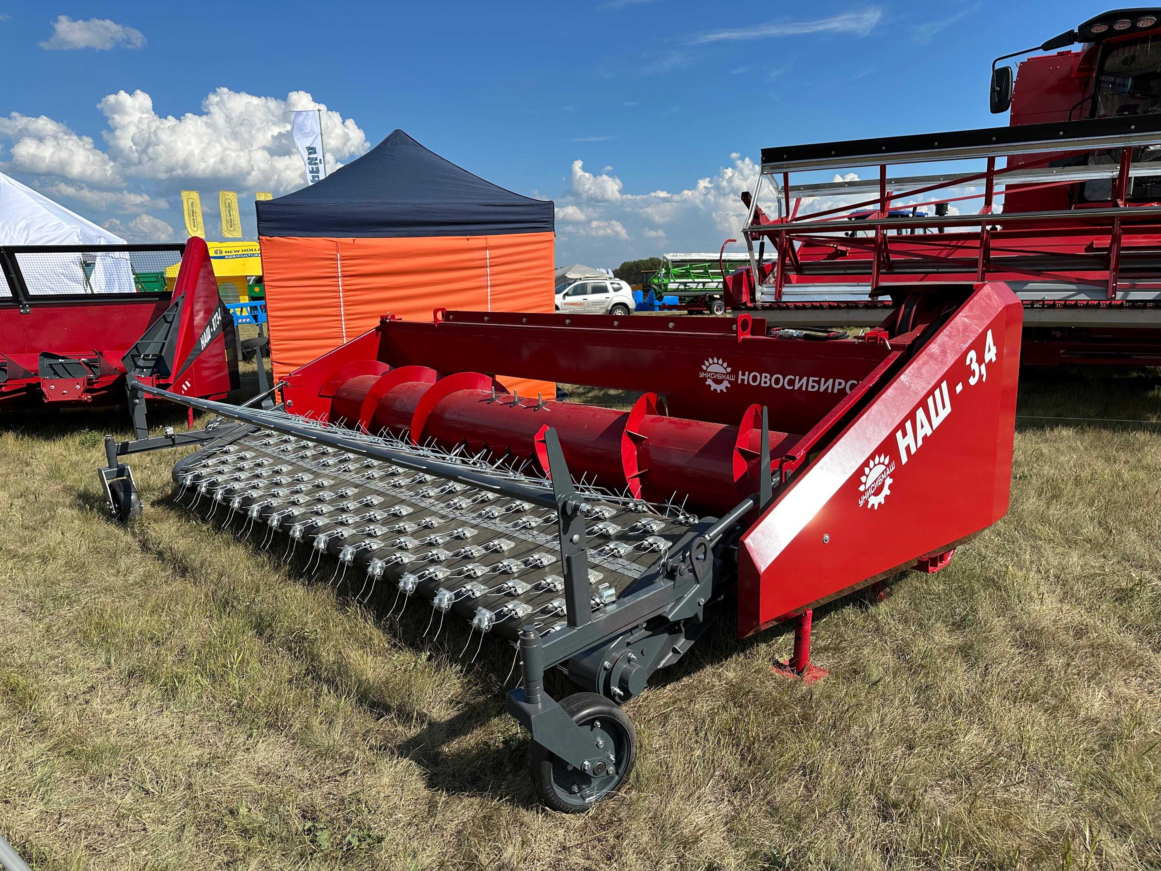 Платформа-подборщик НАШ-3,4 на Есиль-760, Акрос, Вектор, New Holland