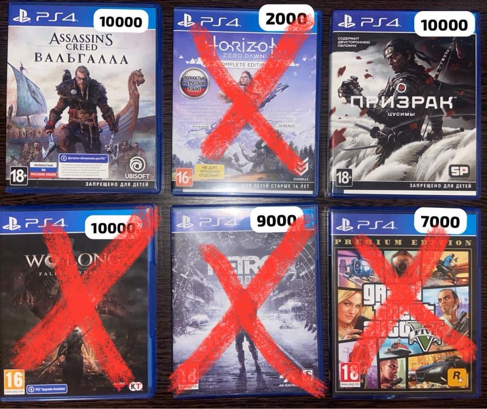 Игры для Play Station