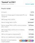 Новая сим-карта Tele2 с тарифом Единый за 1790 ₸ и акцией 150 GB.