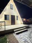 Баня на дровах и A-frame в лесу — идеальный отдых в FOREST