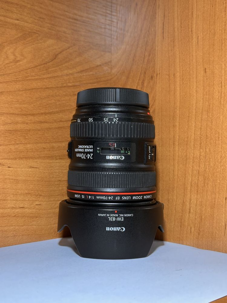 Canon 24-70 F4 отличном состоянии