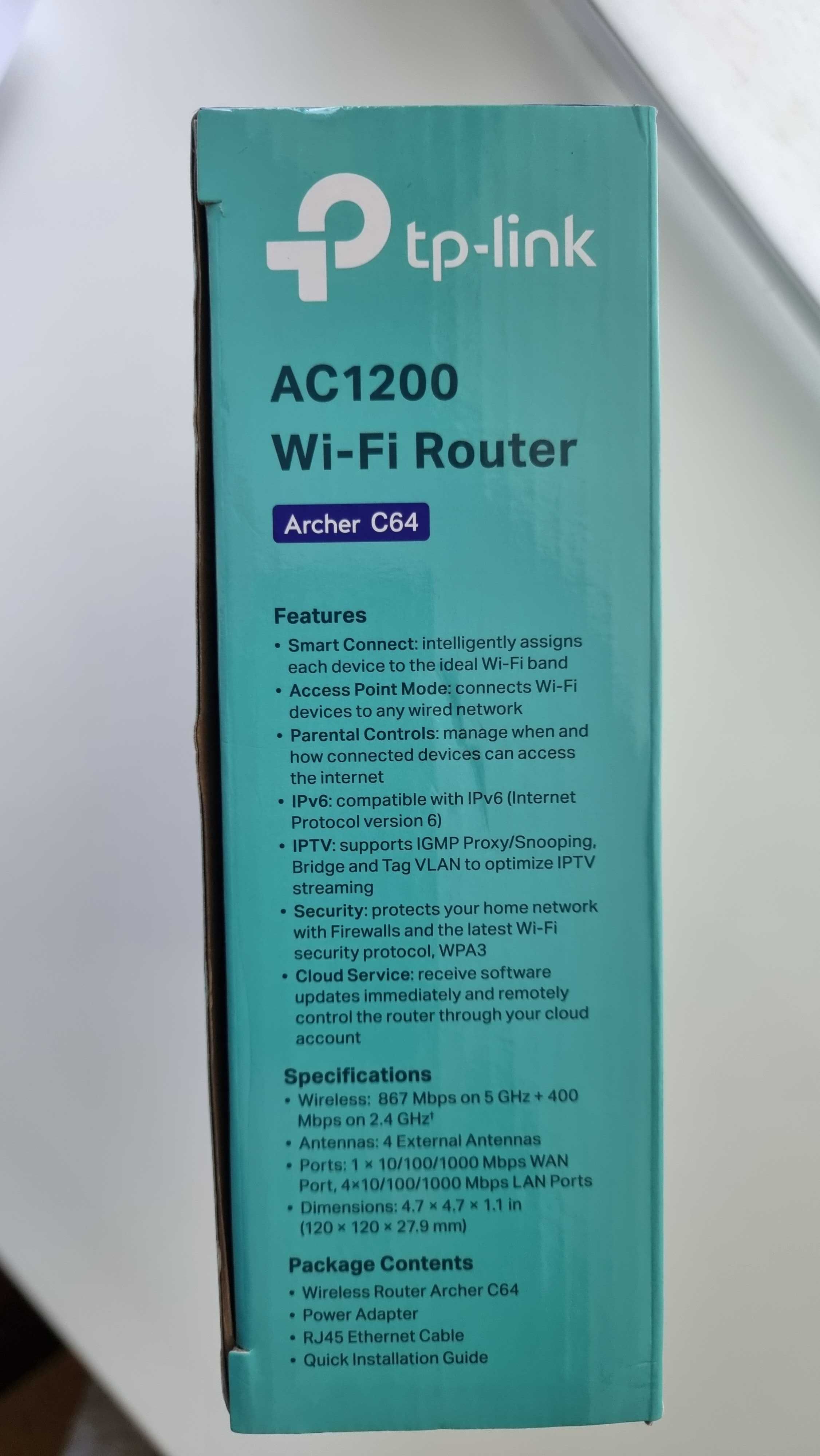Wi-Fi роутер АС1200
