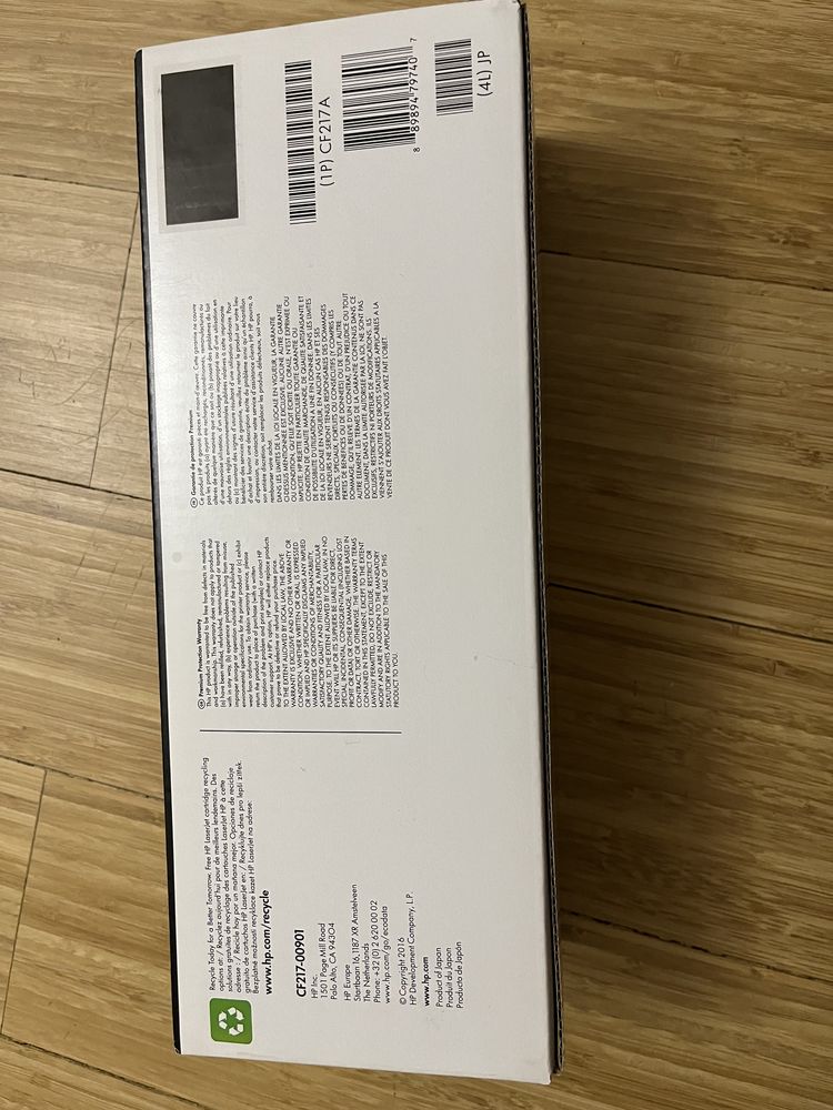 Продам картридж НР laserjet 17A