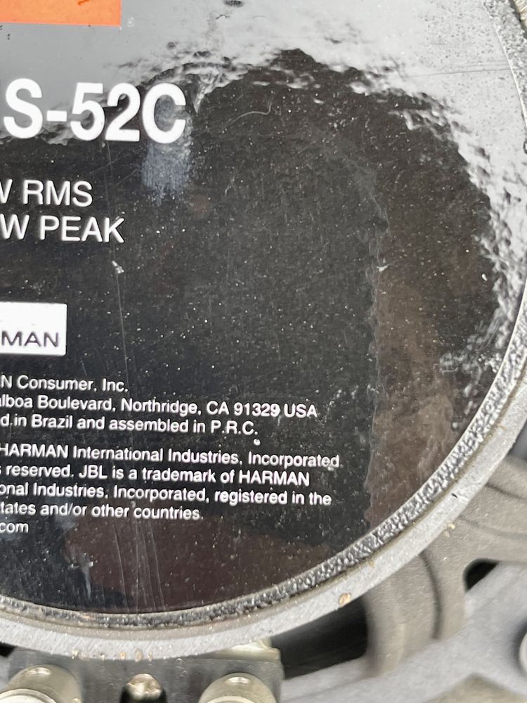 Динамики JBL (колонки) на BMW E34 БМВ Е34