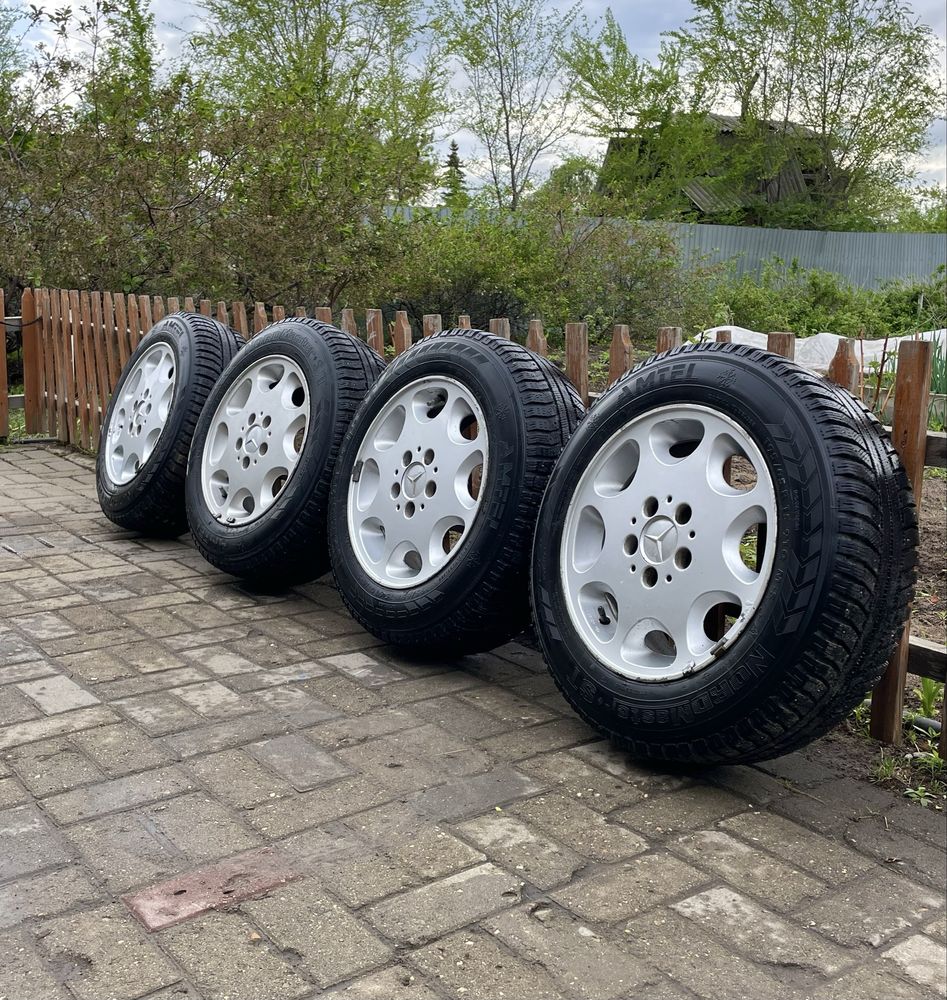 Диски с резиной R15 Mercedes