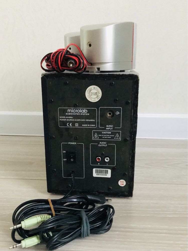 microlab M-400 Сабвуфер с колонками