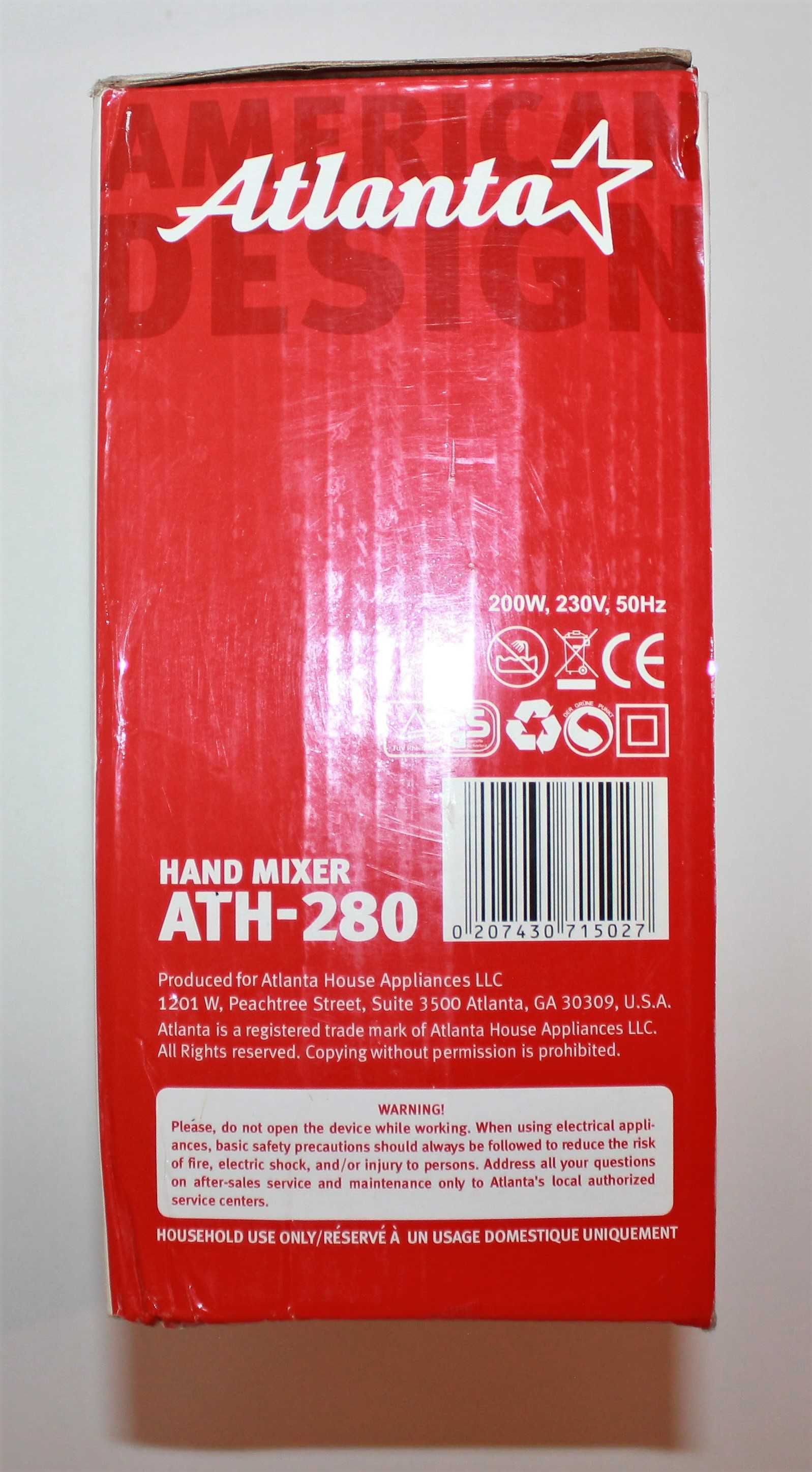 Миксер Atlanta ATH 280 новый - 5 500 тенге