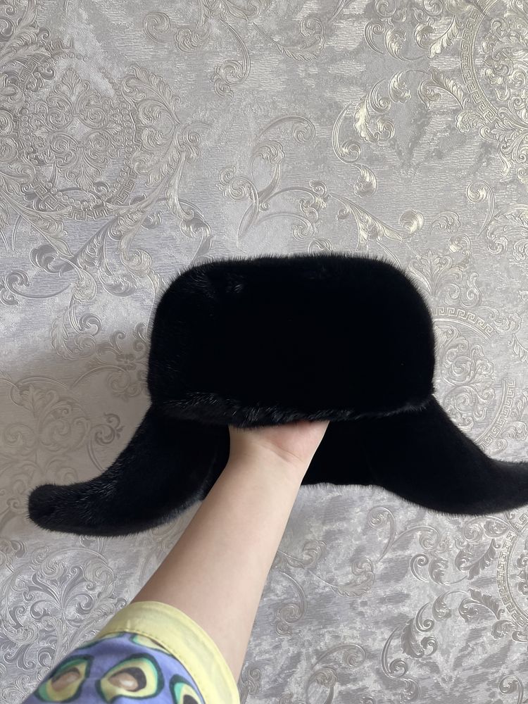 Норкова шапка мужская
