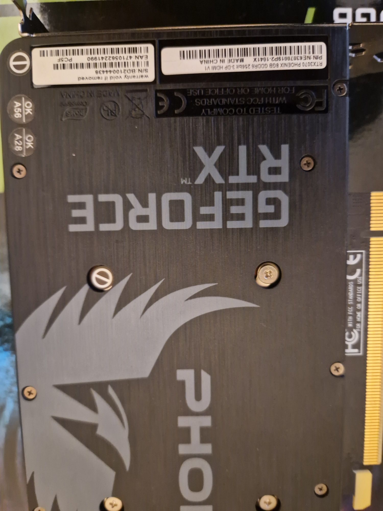 Видеокарта Видеокарта RTX 3070 8Gb. Карта в отличном состояние, любые