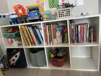 Стеллаж IKEA для книг или игрушек