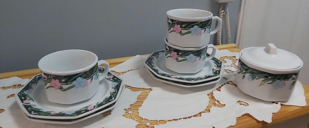 Чайный Сервиз Fine China на 5 Персон