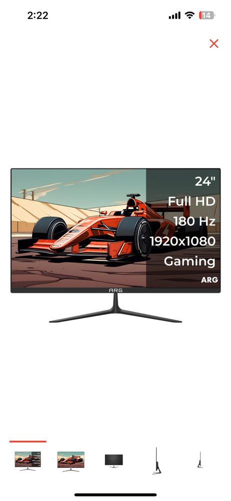 Продам игровой монитор 180гц