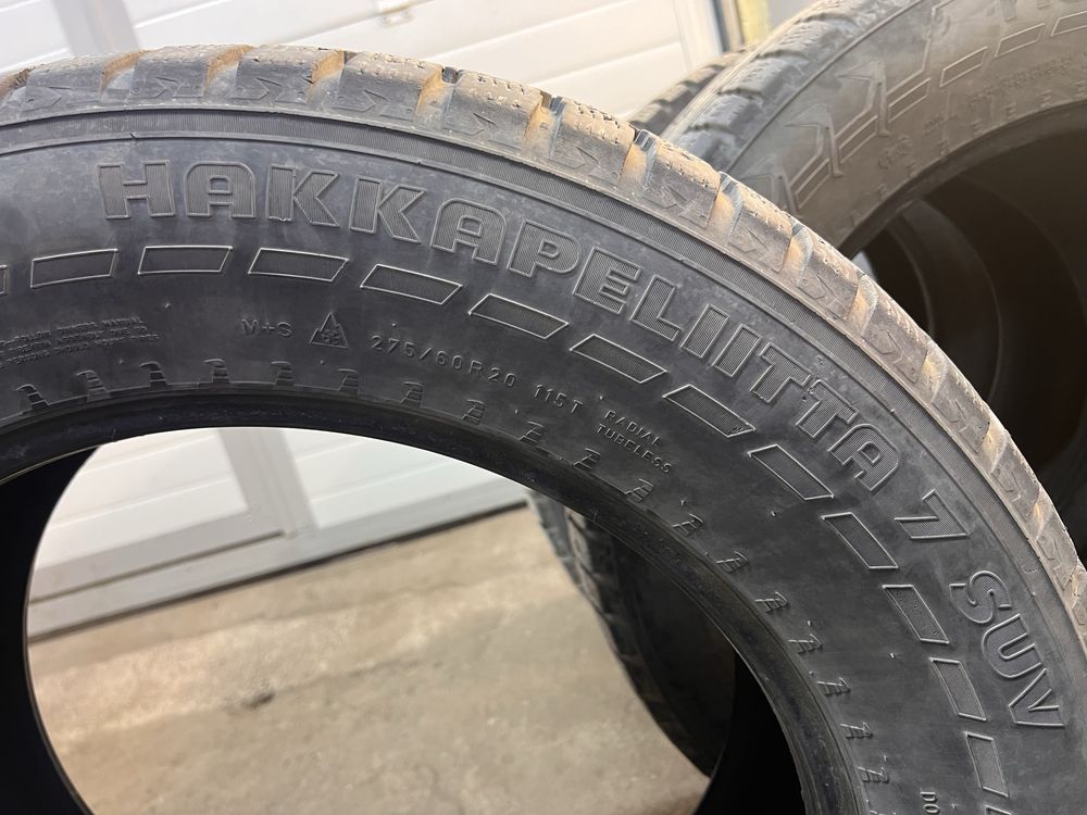 275/60 R20 nokian (ikon tires) hakkapelliita 7 SUV зимняя шипованная