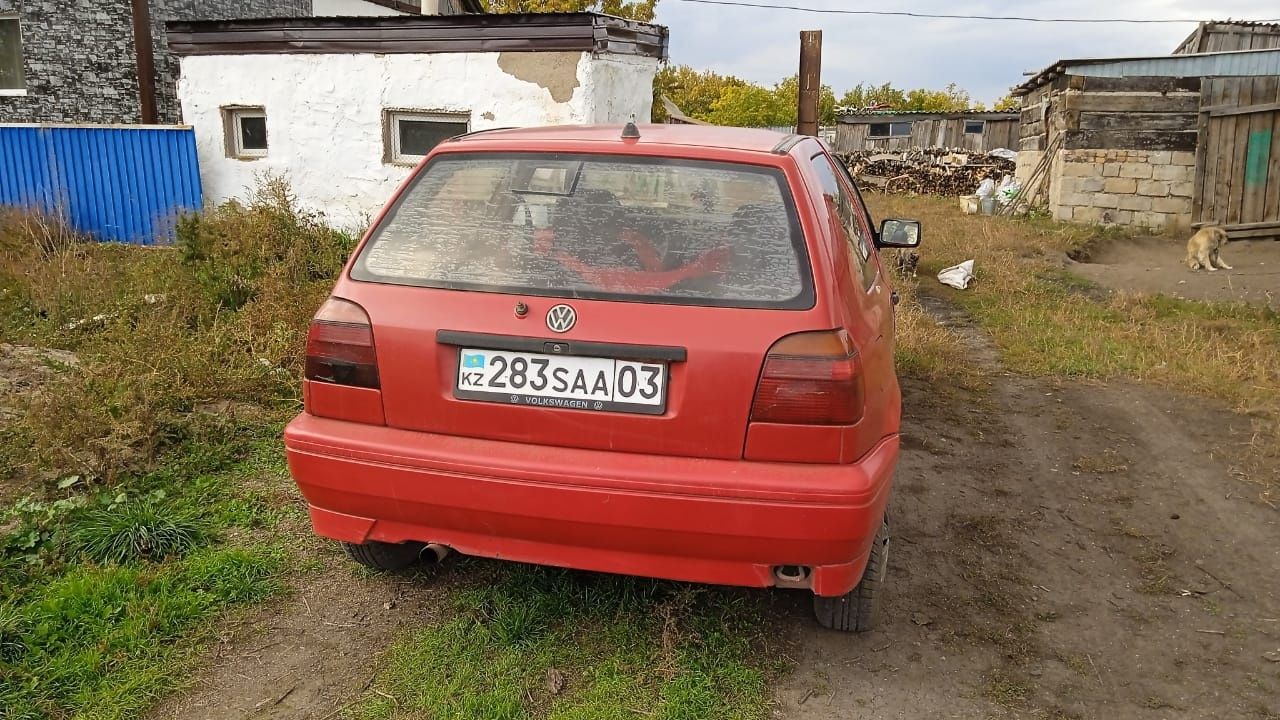 Гольф 3.1992 г нормальное состояние
