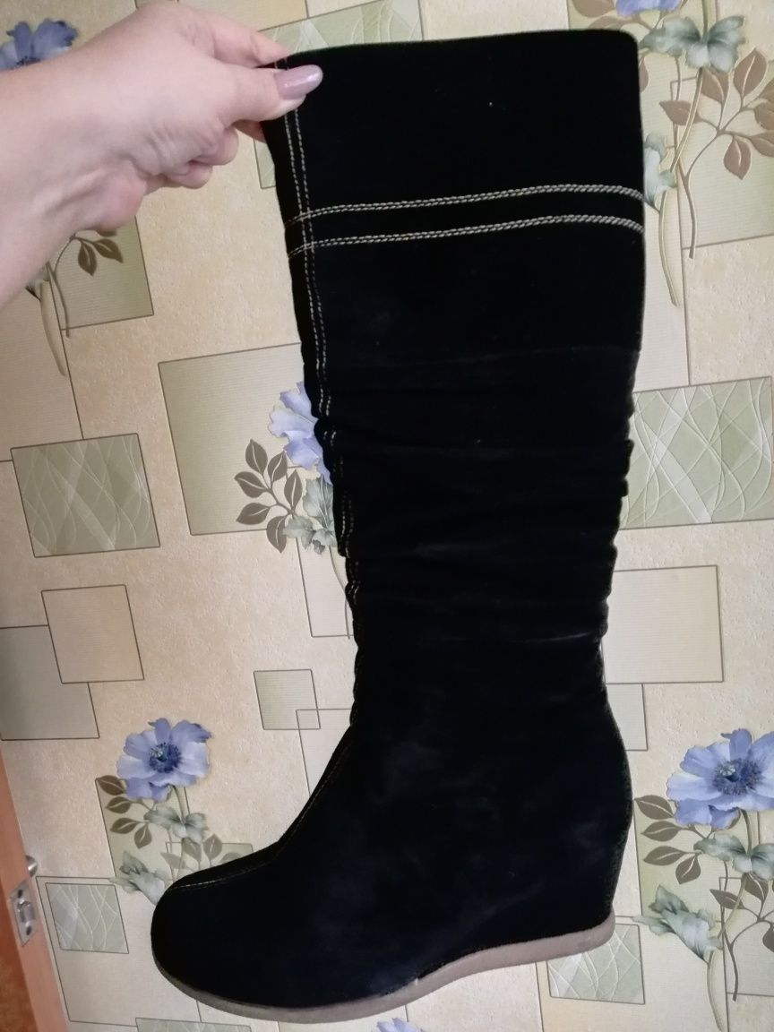 Сапоги зимние женские натуральные