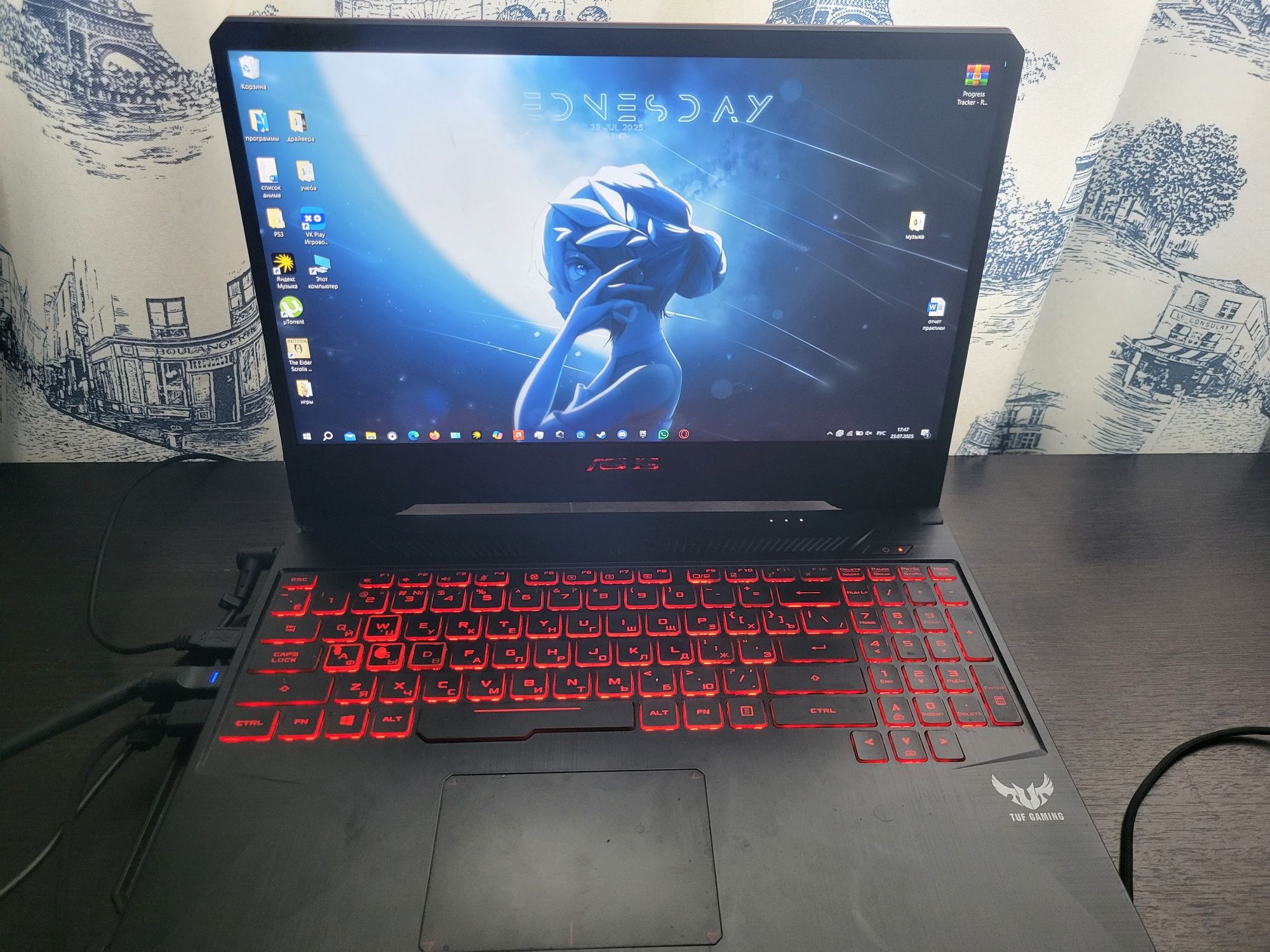 Продам ноутбук Asus tuf gaming