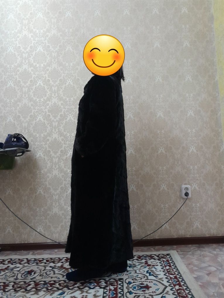 Натуральная  норковая шуба