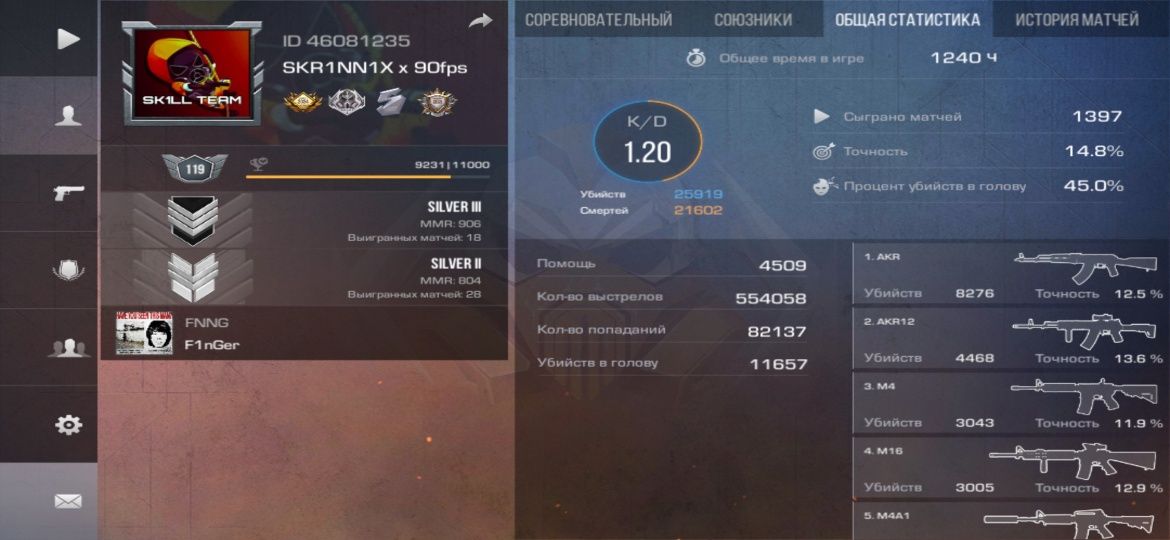 Продам аккаунт стандофф 2