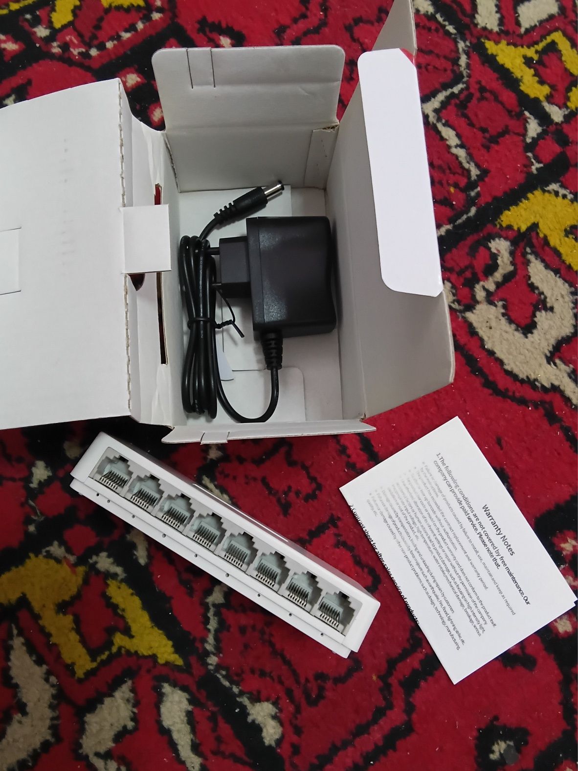 5 портов коммутатор свич новый LAN RG45
