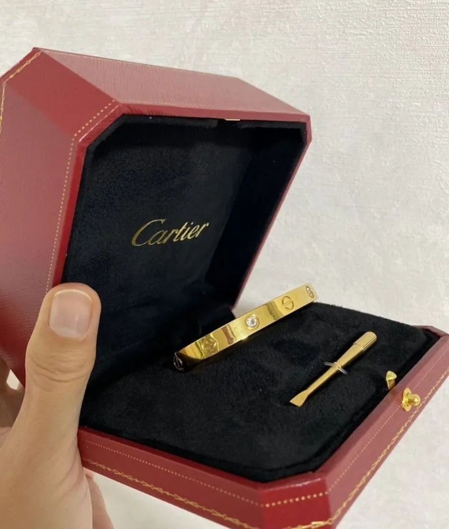Cartier love 4 бриллианты