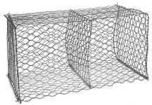 Сетка габионная D= 0,6—5 мм, Размер ячейки: 6х8; 8х10; 50х100