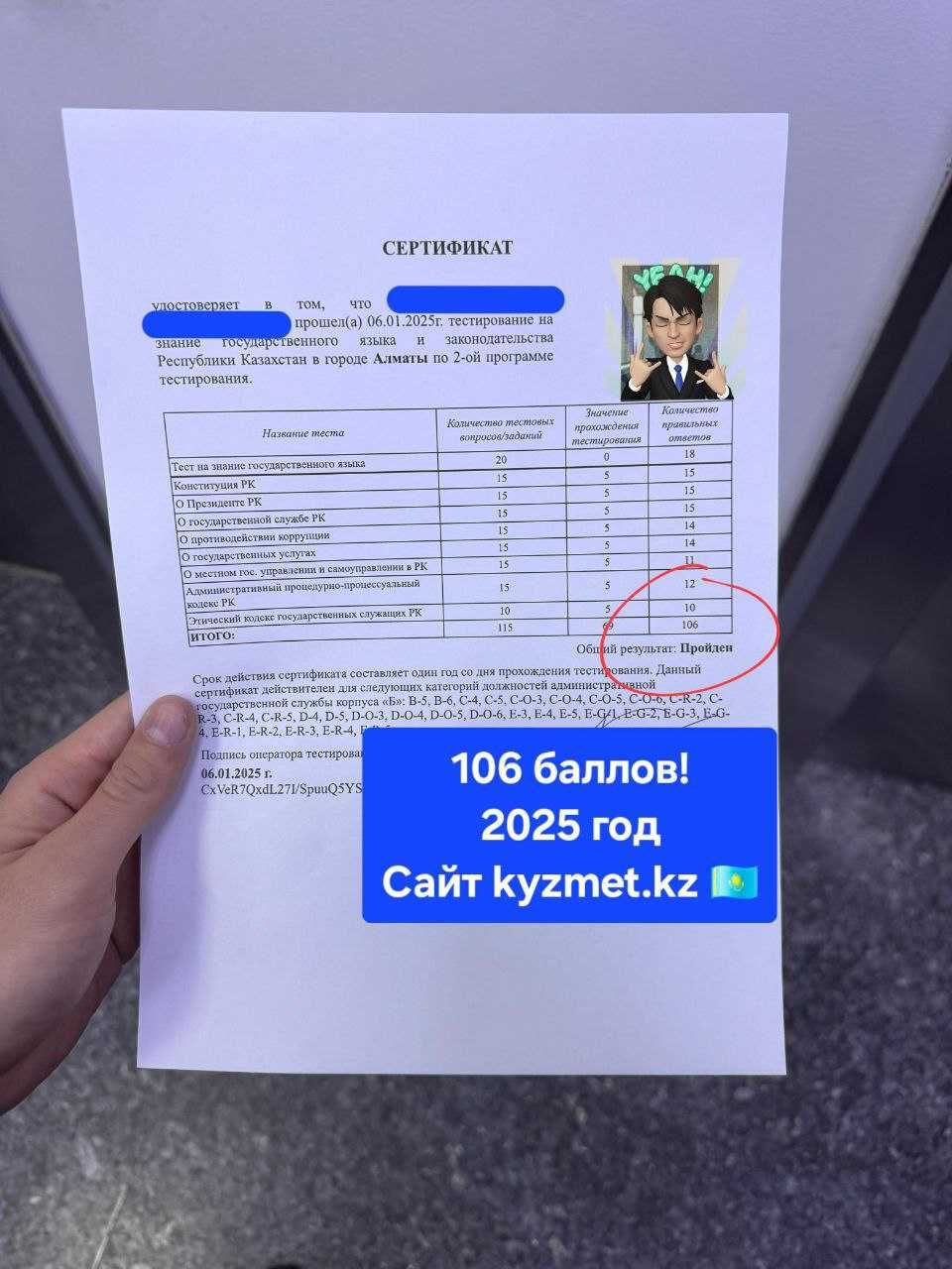 Тесты на госслужбу по всем программам. Гостест и 3500 отзывов