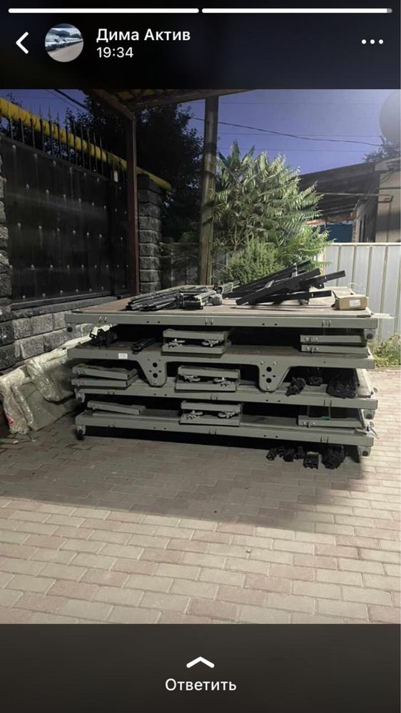 Кузов на Газель борт-тент