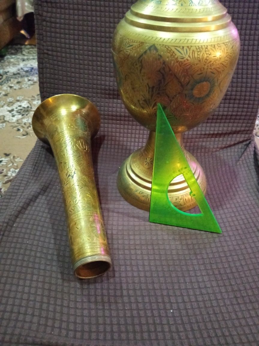 Ваза латунь Индия