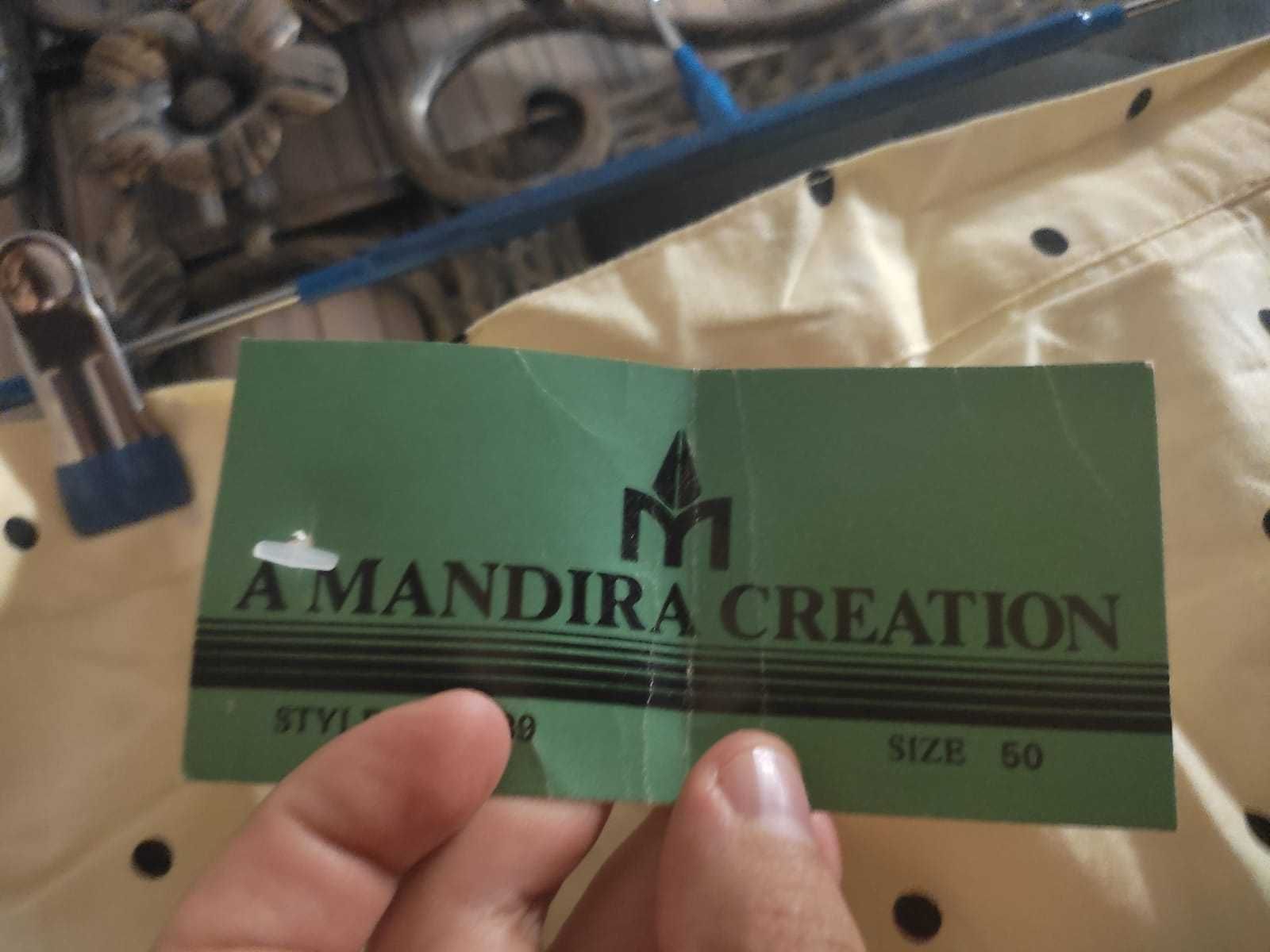 Винтаж блузка и юбка времен СССР новое Mandira Creation Индия