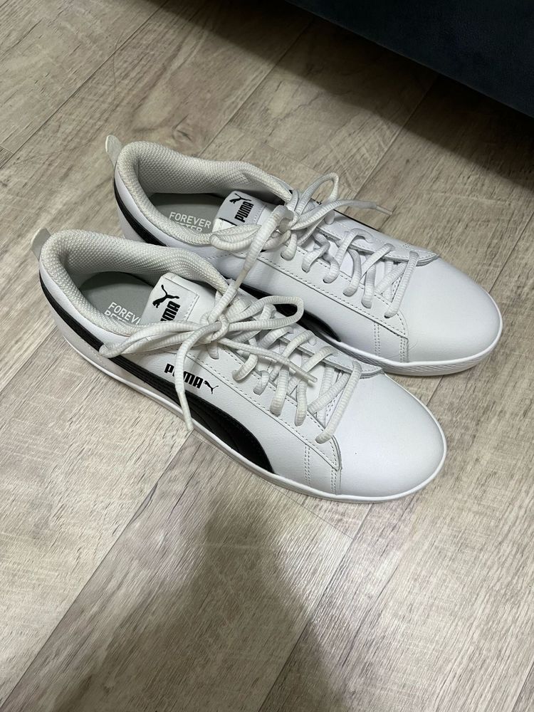 Срочно продам Кеды puma smash wns v2 L в белом