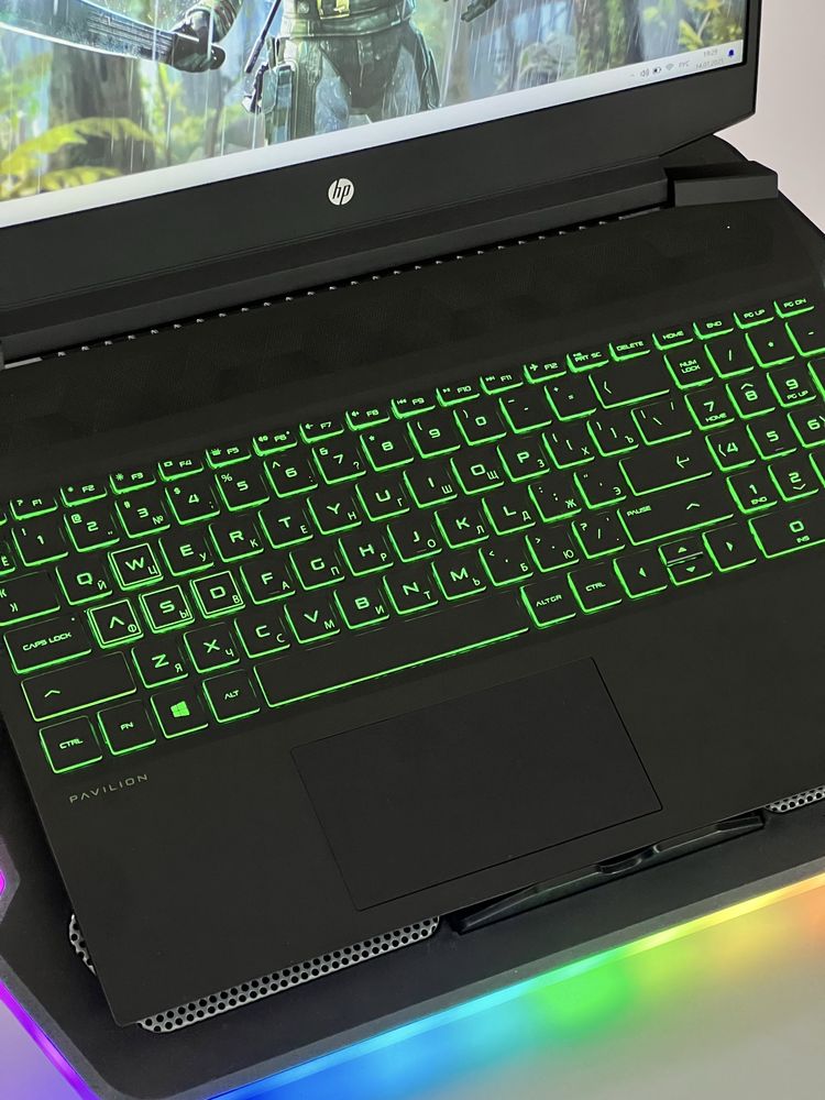 HP Pavilion | Ryzen 7 3750H | ОЗУ 16Gb | GTX 1660Ti 6Gb