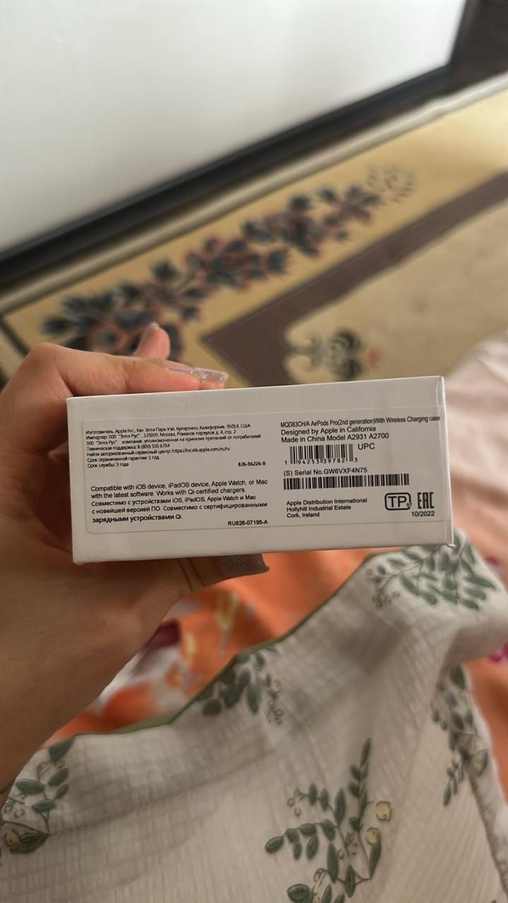 Iphone X 64 гб (в отличном состоянии) + airpods 2 (нужен ремонт)