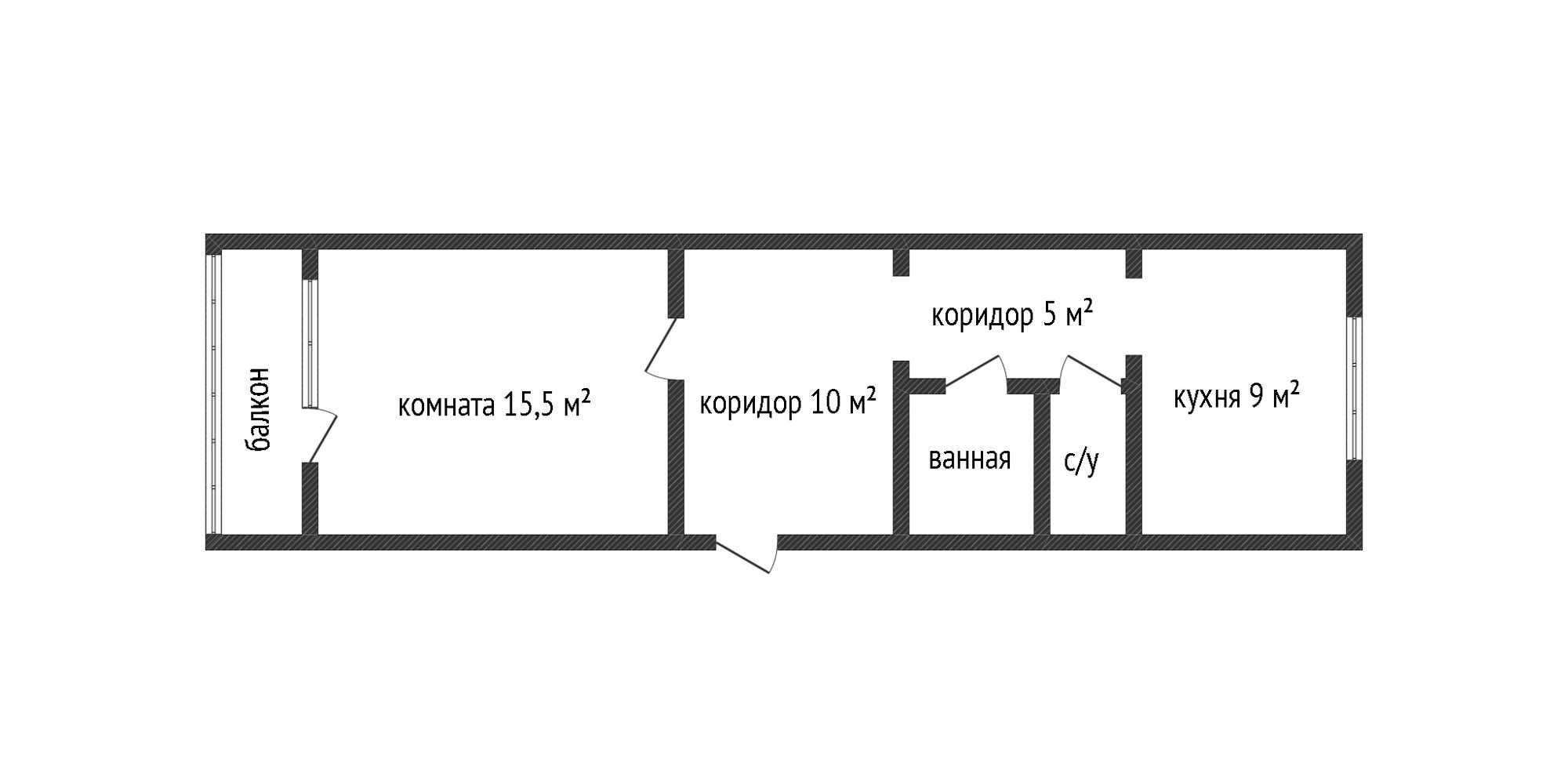 Продажа 1-комнатной квартиры мкр Юбилейный