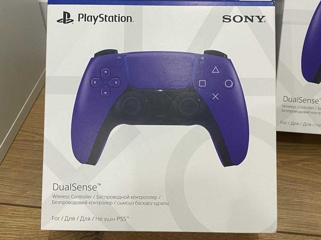 НОВЫЙ Оригинальный Геймпад PS5 DualSense Galactic Purple