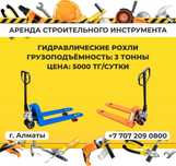 Аренда рохли,рохля прокат