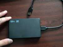 Внешний HDD 500 ГБ WD Blue в корпусе