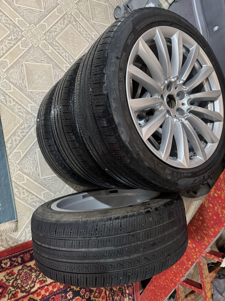 Диски для BMW с шинами от Pirelli. Оригинал,