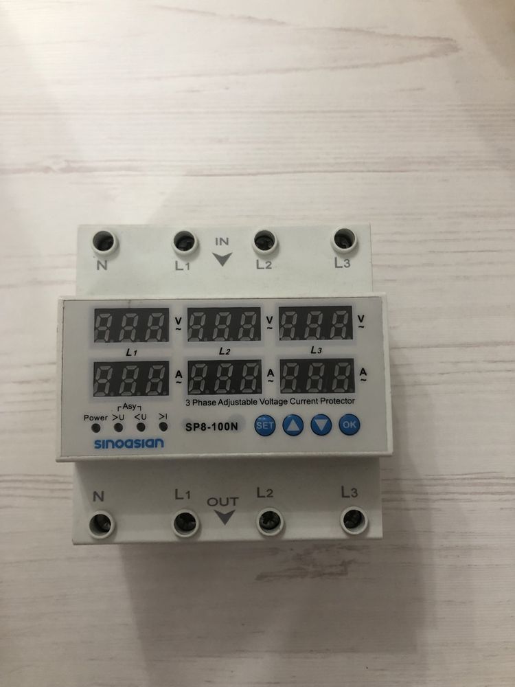 Продам новое трехфазное реле напряжения