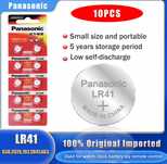 Батарейки Panasonic 10 шт LR41, SR41, 192, AG3, G3A, 92A, L736