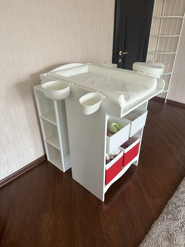 Пеленальный столик IKEA , с дополнительными опциями